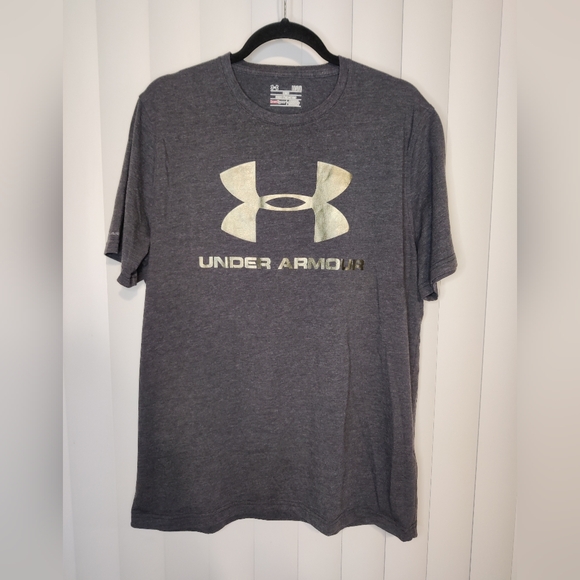 Under Armour Other - Under Armour Grey Logo Tee Size L